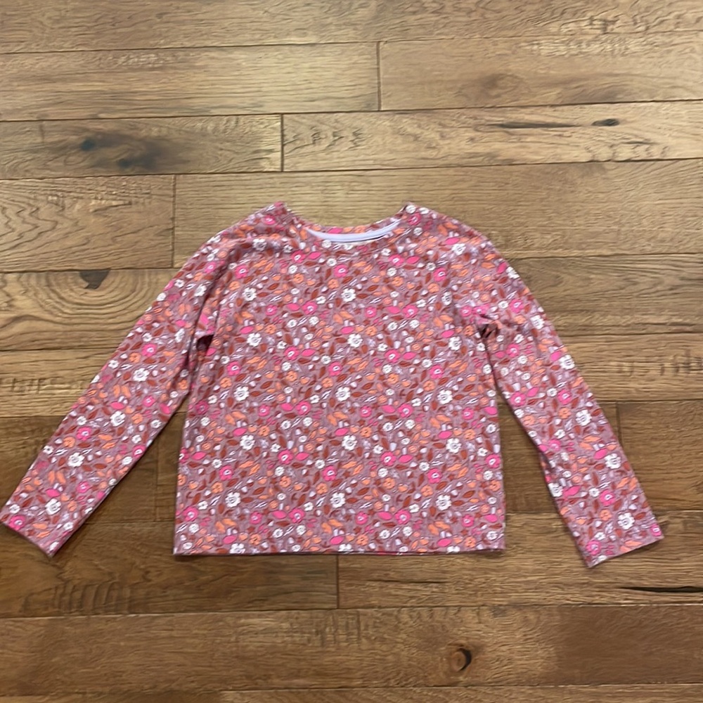 Cat & Jack Relaxed T-Shirt - Long-Sleeve Plum Purple Fall Size S 6/7 - Picture 2 of 9